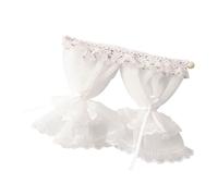 1:12 Miniature Dollhouses Curtain Set For Children Who Love And Decoration For Ages 3 12 Miniature Window Drapes