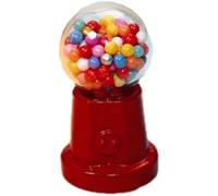 1/12 Miniature Gumball Machine Dollhouse Decoration Accessories Best Gift or Vintage Office Desk Decoration, 1:12 Scale Dollhouse Accessory, Vintage Desk Decoration