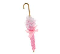 1:12 Miniature Parasol Lace Umbrella Dollhouse Decoration Accessories Pink