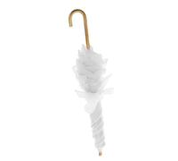 1:12 Miniature Parasol Lace Umbrella Dollhouse Decoration Accessories White