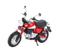 1:12 Motorcycle Model Toy Miniature Sculpture Scenes Vehicles Remembrance Gift Collection Motorbike Figurine for Living Room, Red