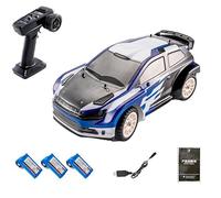 1/12 RC Drift Car with Gyroscope & LED Lights, 2.4G Full-Proportion 4WD Drift RC Car Model, 32KM/H High-Speed All-Terrain Remote Control Vehicle Toy Gift for Adults