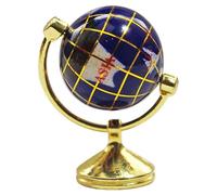 1 12 Scale Dollhouse Accessories, Resin Mini Dollhouse Accessories Planetarium Globe with Alloy Stand, DIY Miniature for Decoration 1 12 Scale Acces