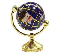 1 12 Scale Dollhouse Accessories, Resin Mini Dollhouse Accessories Planetarium Globe with Alloy Stand, DIY Miniature for Decoration 1 12 Scale Acces