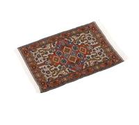 1:12 Scale Dollhouse Carpet Home Living Room Mini Woven Rug Mini House Decor A12 9.8x16 cm