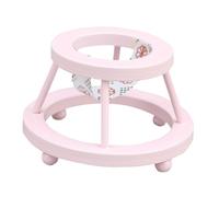 1/12 Scale Dollhouse Miniature Baby Walker Wooden Doll Stroller Prop for Dollhouse Furniture Micro Scene Room Decor-