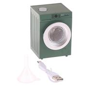 1 12 Scale Dollhouses Laundry Room Furniture Realistic Miniature Washing Machine with Interactive Features
