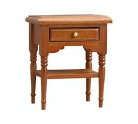 1:12 Scale Dollhouses Miniatures Scenes Accessory Minis Wood Night Stand 1:12 Scale Dollhouses Miniature Furniture Gifts Bedroom Bedside Table
