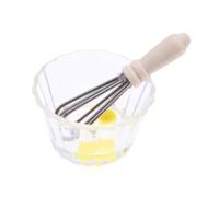 1/12 Scale Egg Beater Set Gift Pretend Play Toys for Home Dollhouse Bedroom