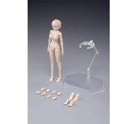 1/12 Scale Female Body,6inch Female Joint Flexible Action Figure Body with Head Sculpt&Stand Collection (Pale Skin, Huge Bust)
