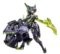 1/12 Scale Girl Mega Musume Doomsday Armored Naoka Naoka Painted Mecha Armored Movable Assembled Plastic Girl Figure Action Girl Model Figure Doll Doll Gift Height 9.4 inches (24 cm) Nuclear Metal