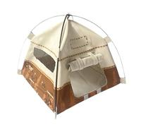 1:12 Scale Mini Tent - Tiny Doll Camping Accessory, Ideal for Pretend Play, Boys and Girls Toys, Home, Outdoor Garden Scenes, Miniature Displays, and Collectible Toy House Decor