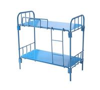1/12 Scale Miniature Bunk Bed With Ladder For Dollhouses Decors Sturdy Space Saving Design Decorative Miniature Doll Bed For Dollhouses Decors