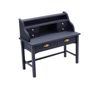 1/12 Scale Miniature Desk For Dollhouses Displays Realistic Furniture Model Collectible Craft Accessory Tiny Desk For Dollhouses Scene