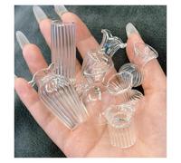 1:12 Scale Miniature Glass Vase Set, Dollhouse Decoration Accessories Handmade for DIY Wedding Scenes, for Mini Furniture Model and Tiny Home Decor(7mix)