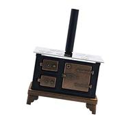 1: 12 Scale Miniature Kitchen Stove for Doll House Realistic Pretend Play Set Dollhouses Accessories