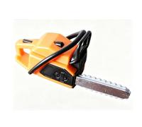 1:12 Scale PVC Fake Chainsaw for Miniature Props (Orange)
