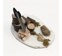 1:12 Scale Realistic Field Countryside Scenes Dollhouses Decoration Accessories Woodens Miniature Garden Ornaments Gifts Dollhouses Decorations Accessories