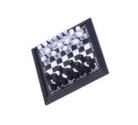 1/12 Scale Tiny Chess Set For Model Enthusiasts Metal Construction Playing Unique Home Decoration Miniature Chess Board Dollhouses Accessories