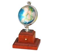 1/12 Scale Wooden Model with Rotating Design for Miniature Home Decor Miniature Earth World for Model House