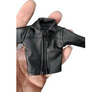 1/12 Sodier Clothes PU Leather Coat Jacket Model for 6'' Marvel Mezco gwtoys