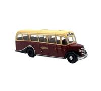 1:120N Scale For British Bedford Bus Alloy Car Model Ornaments Toy Car Simulation Simulation Vehicle Playset