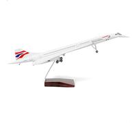 1/125 Concorde Kit Diecast Metal 19.7-inch Large Scale Simulation Aircraft Model Available for Display Collections or Gift (British Airways)