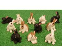 1/12th SCALE DOLLS HOUSE RABBITS ONE SUPPLIED