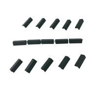 1:12th Scale Miniature Model Dollhouse Diorama Angled Ridge Roof Tiles Trim in Slate Grey