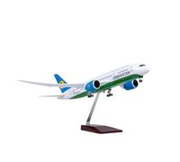 1:130 For 47CM B787 UZBEKISTAN Airline Airplane Collector's Showcase Gift Enthusiasts(Without light)