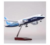 1/130 Scale For 47CM B787 Diecast Resin Souvenir Aircraft Hobby Collecting Decoration For Adult For Collection Gifts(With light)