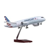 1:130 Scale For Model Airplane B787 Dreamliner Model With Light Diecast Resin Colelction Desktop Display Model(With lamp)