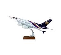 1 133 Scale Airplane Model Toy Fit For Airbus A380-800 Die Cast Plastic Alloy With Base F Display Series Hobby Playgame Kit