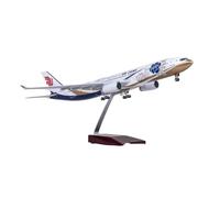 1:135 For 47 Cm A330 With Lights And Bottom Wheel Die-cast Resin Airplane Model Display Miniature Hobby Playset(With lights)