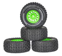 1/14 For ARR-MA For Mojave GROM 4x4 RC Truck Parts - Desert Off-Road Wheels & Upgrades For Small Scale Smart RC Trucks(grn)