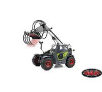 1/14 Grabber Telehandler Telescopic Metal Hydraulic RC Forklift w/ Accessories