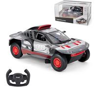 1:14 Scale Audi RS Q e-tron E2 RC Car - Grey, High-Speed Racing Toy, Perfect for Indoor and Outdoor Fun