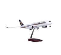 1/142 For 47CM Singapore A350 Die-Cast Resin Aircraft Model Series(With light)