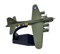 1:144 B17 Simulation Model, Miniature Toy for Children And Adults, Tabletop Decoration, Retro Airplane Model with Base for Home Decoration