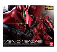 1/144 Gundam MSN-04 Sazabi Mobile Suit Real Grade scale model kit