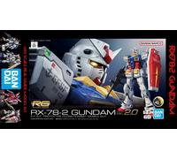 BANDAI SPIRITS Bandai Hobby - Mobile Suit Gundam - RX-78-2 Gundam ver. 2.0, RG 1/144 Model Kit
