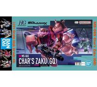 Bandai Hobby HG 1/144 Char's Zaku - Mobile Suit Gundam GQuuuuuuX Kit
