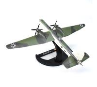 1/144 Scale WWII Luftwaffe Heinkel He 177 Griffin Bomber Model Alloy Model Diecast Plane Toy for Collection