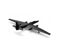 1:144 U-2 Reconnaissance Plane Model, Alloy Diecast Display with Stand