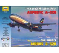 1:144 Zvezda Airbus A-320 Kit Z7003 Model