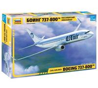 1:144 Zvezda Boeing 737-800 Kit 1/144 Z7019 Model