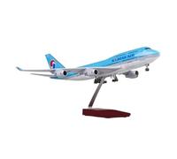1:150 For Airplane Model Korean Airlines B747 Collector's Showcase Gift Enthusiasts(With light)