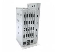 ＡＷＨＡＯ 1:150 Japanese Building Model DIY Assembly N Scale Building Kit Hobby Grade Model Train Layout Details for Hobbyists, Dioramas, Japanese, Modern, Commercial