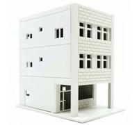 1/150 Japanese Building Model Hobby Grade Building Kit Easy to Assemble Diorama Accessory for Dioramas, style to 5