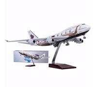 1:150 Model Airplane Thai Airways Dragon Boat Boeing 747 Plane Models Diecast Aircraft American Jet With Light Gear And Wooden Stand Kit(Normal)